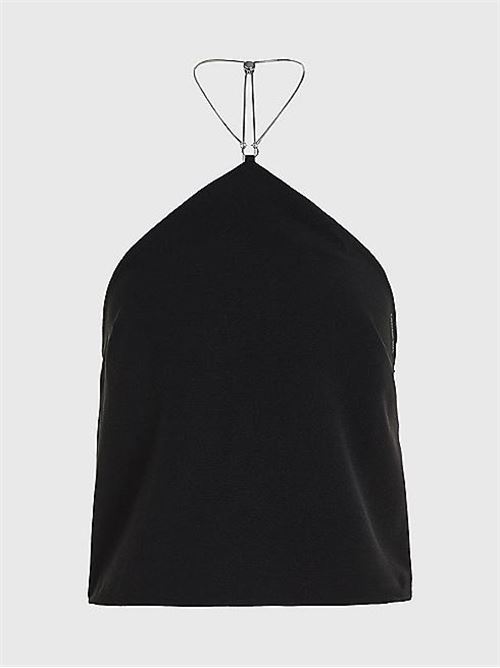 CHAIN DETAIL TOP CALVIN KLEIN JEANS | J20J222901/BEH